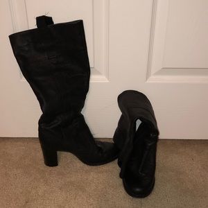 Kenneth Cole Reaction Black Boots